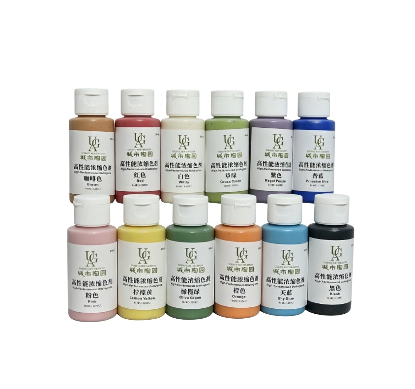 【URBAN ART GARDEN】 High-performance underglaze colored pigment
